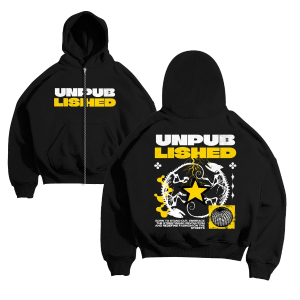 Sunkey Hoodie Boxy Zipper Crop - Sweater Hoodie UNPUB LISHED STARS  Dewasa Hoodie Fit Boxy Black