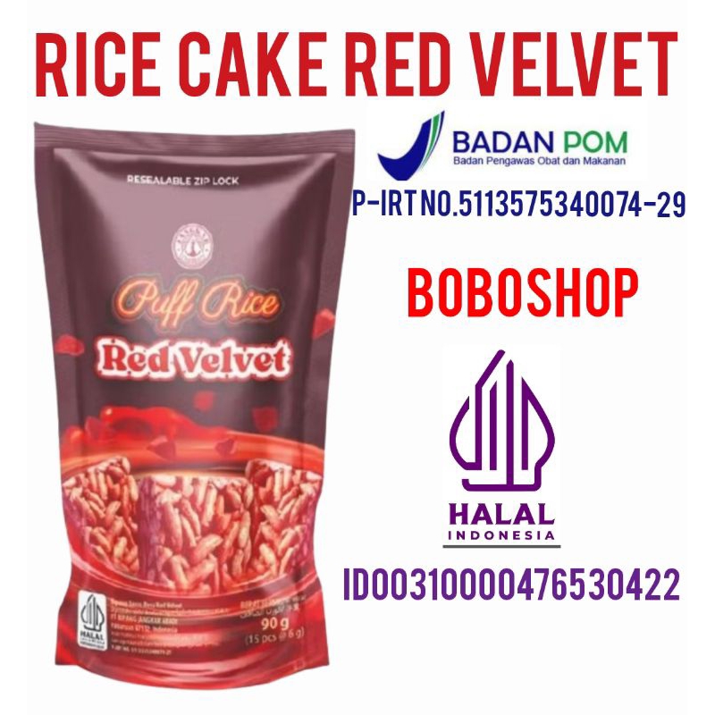 

RICE CAKE RED VELVET