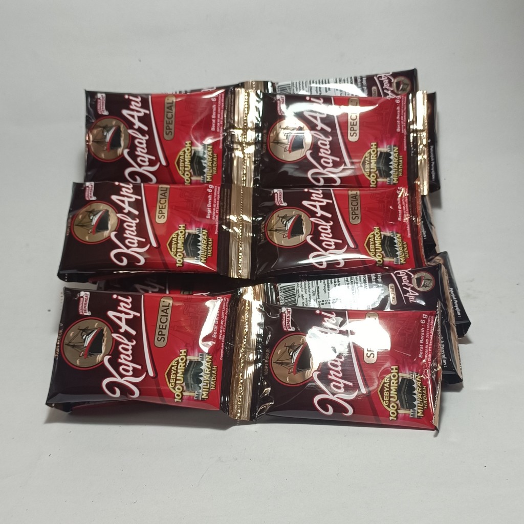 

Kopi Kapal Api Mini Special 6gr 1 renceng