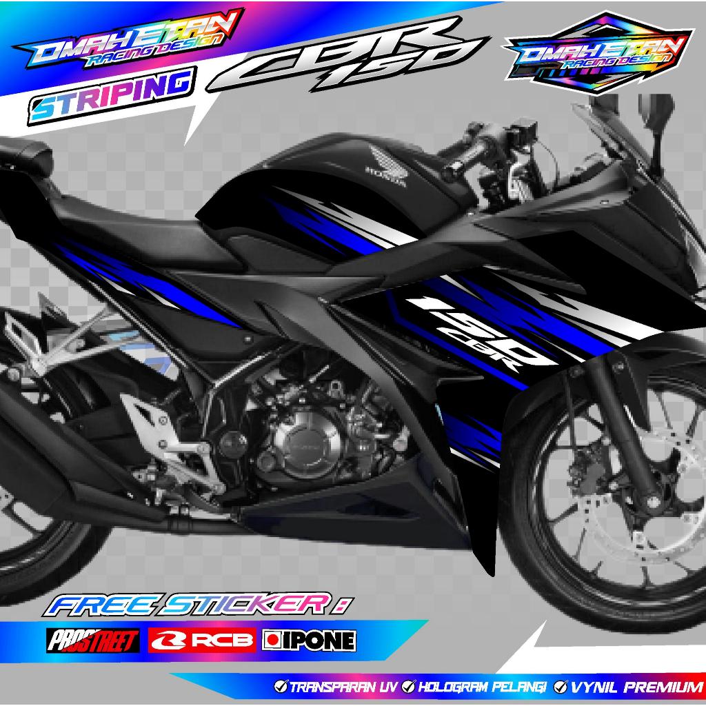 STRIPING VARIASI HONDA CBR 150 / STICKER LIST VARIASI MOTOR HONDA CBR 150