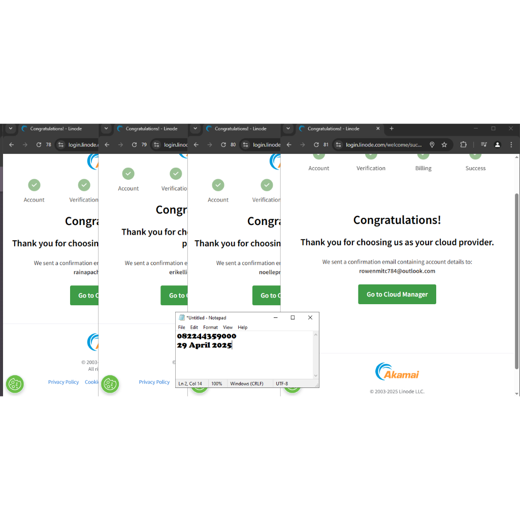 Linode Saldo Kosongan Gratis Voucher $100