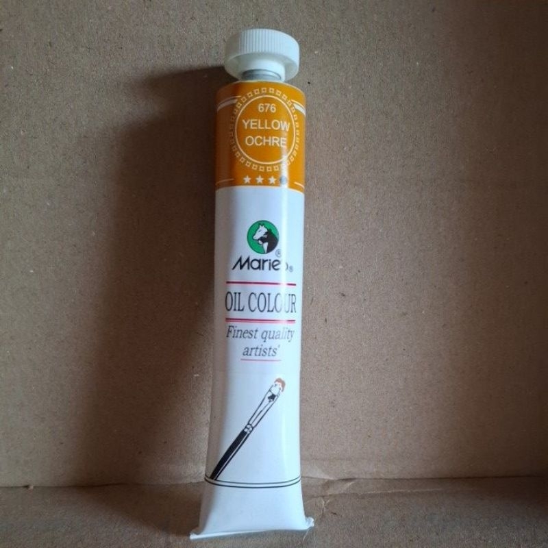 

cat minyak / oil colour maries 50 ml YELLOW OCHRE /676