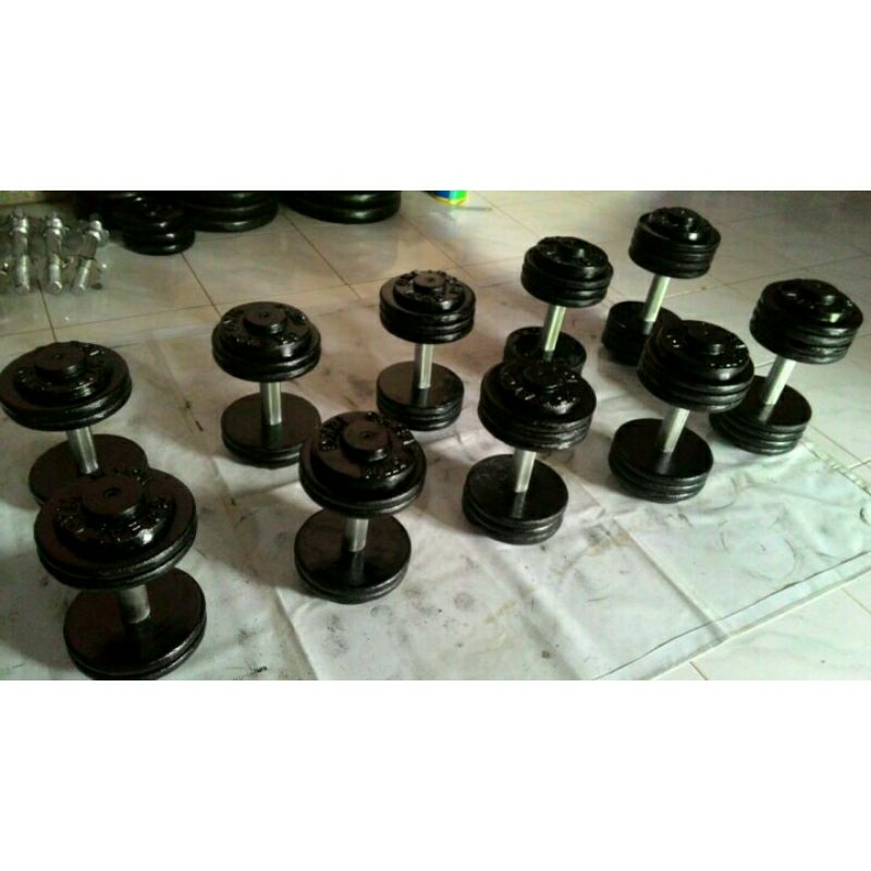 Dumbell Fix Dumbell Set 32kg s/d 40kg Total 360kg