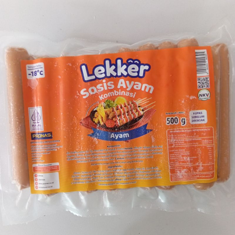 

Sosis ayam Lekker 500gr