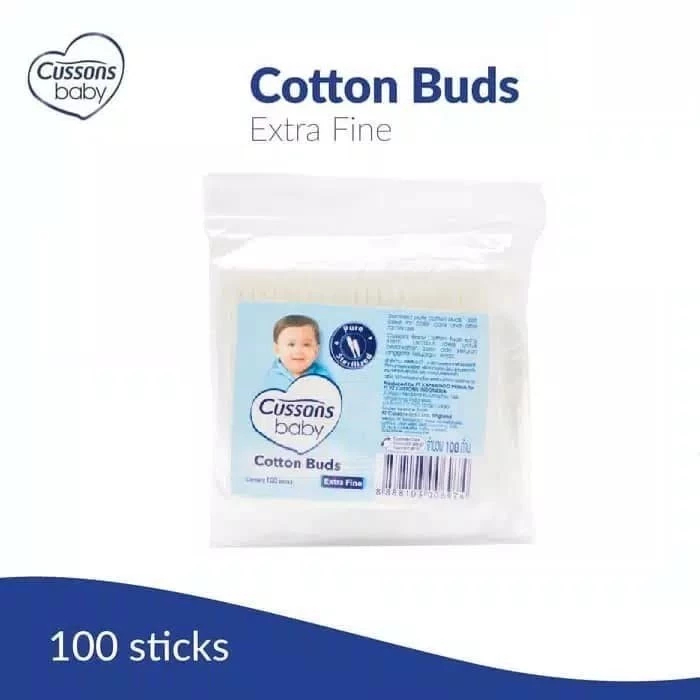 CUSSONS BABY Cotton Bud Regular Extra Fine 100 Stik