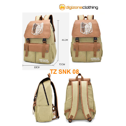 Tas Ransel Anime Attack on Titan TZ SNK 08