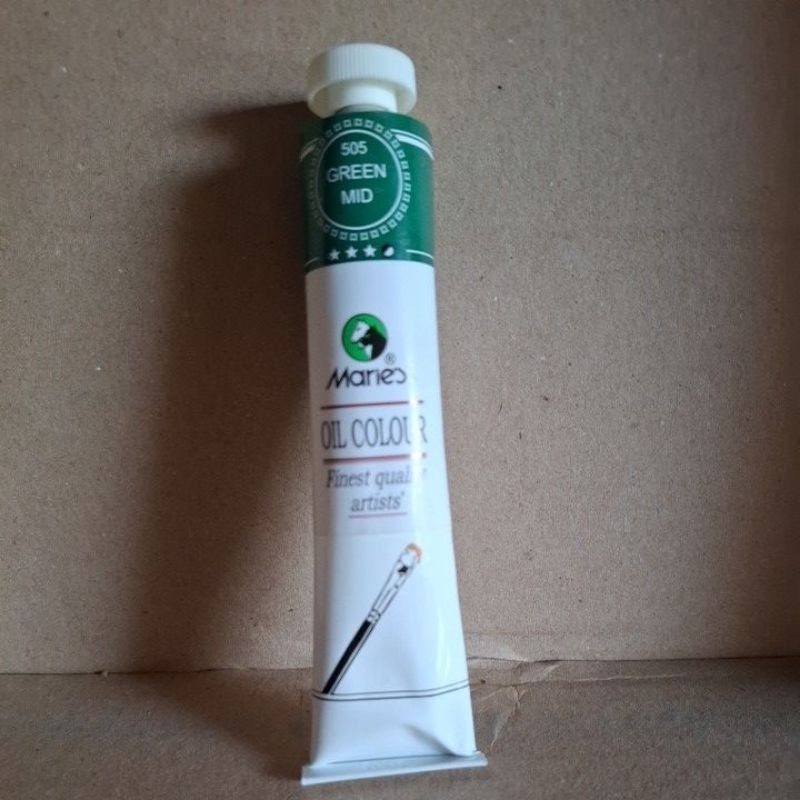 

cat minyak / oil colour maries 50 ml GREEN MID 505
