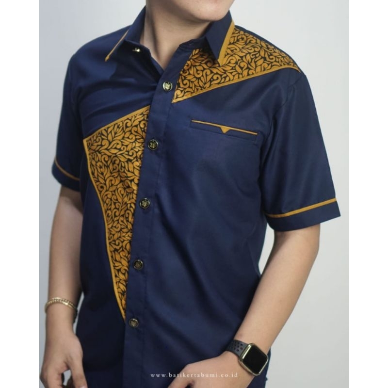 BATIK KERTABUMI NAVY NEIL