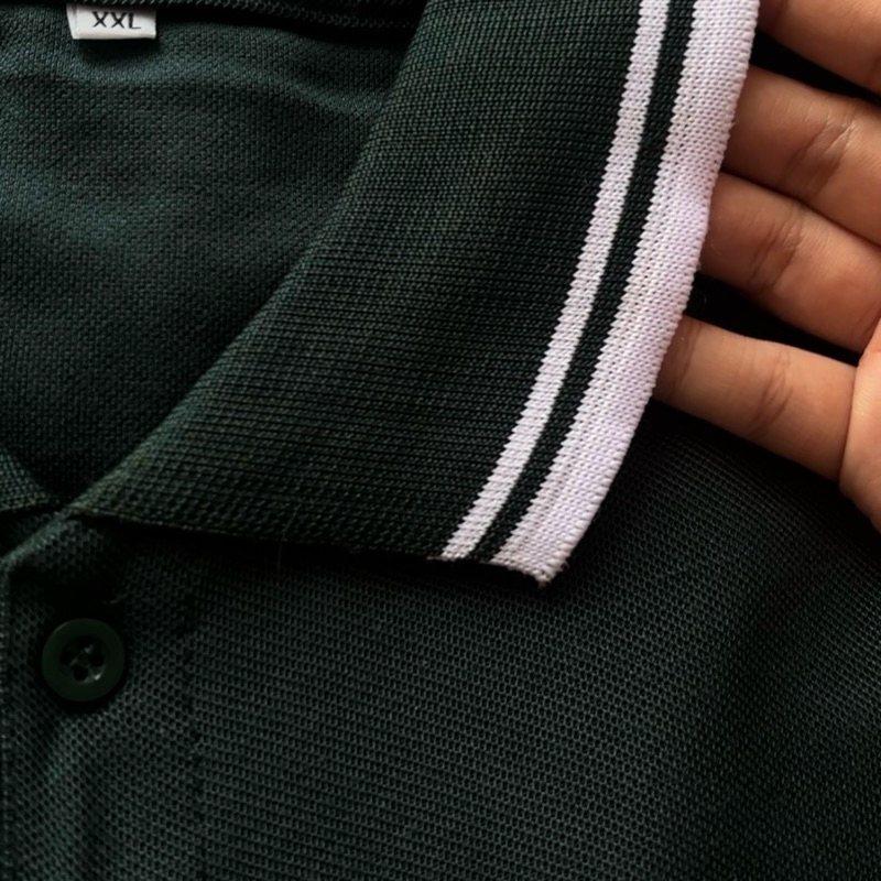 POI Kaos Kerah Pria Saku / Baju Polo Shirt Pria Saku / Atasan Kerah Saku Pria