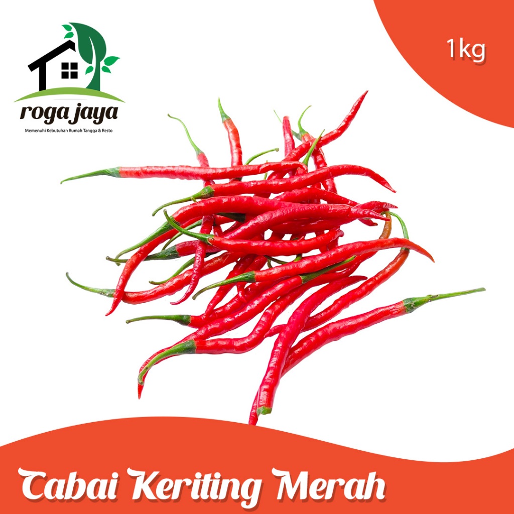 

Cabai Merah Keriting Pedas 1kg