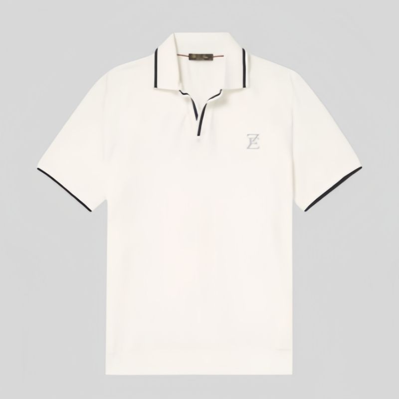 Baju Polo Zevara Putih