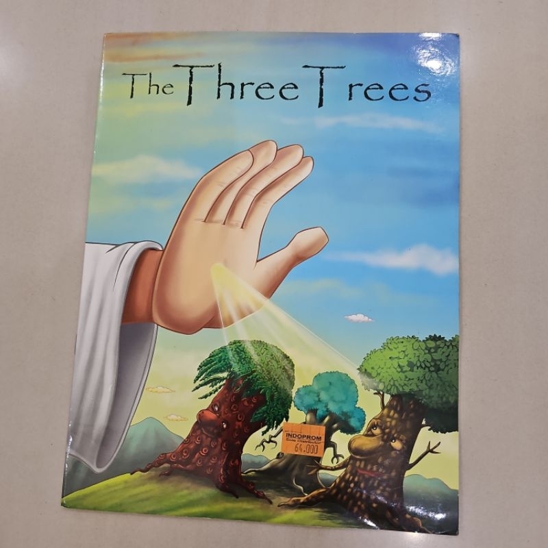 PRELOVED KIDS STORY BOOK The three trees / buku cerita anak import SECOND HAND