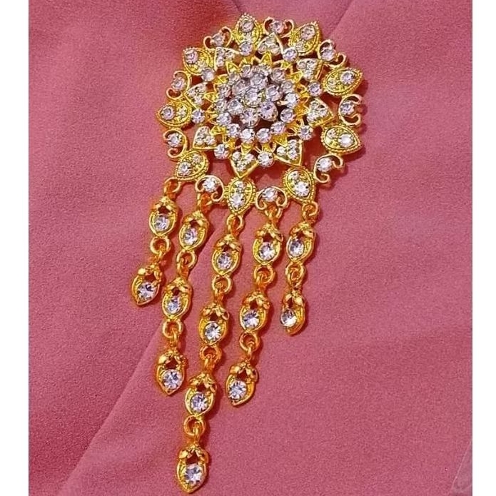Vinnasshop Bros Kebaya Kutubaru Panjang | Bros Besar Gold Permata | Bros Pesta | Bros Kondangan | Br