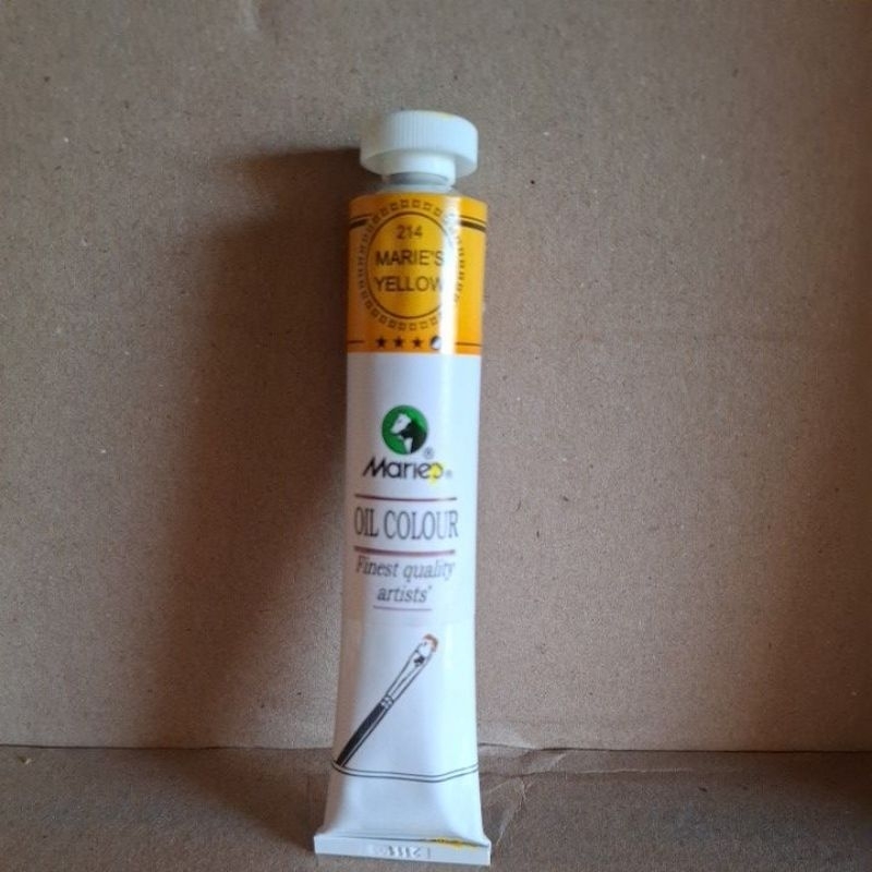 

cat minyak / oil colour maries 50 ml MARIE'S YELLOW 214