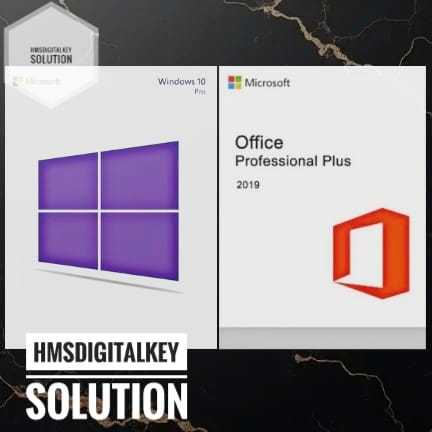 Windows10 pro + Office2019 pro plus product key 32/64bit lisensi