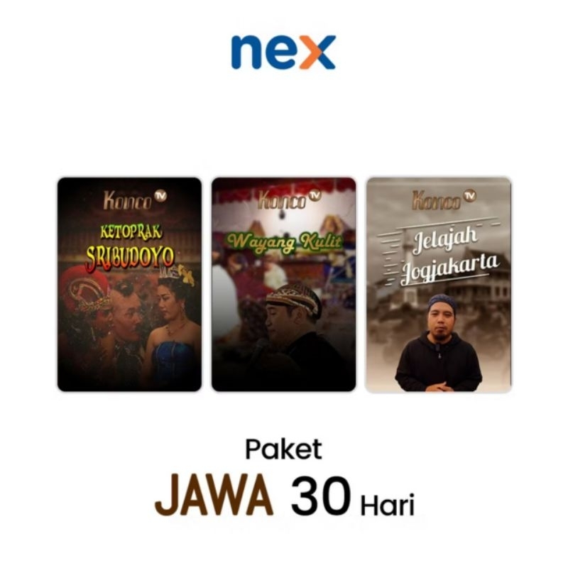 Paket Jawa Nex Parabola 1 Bulan