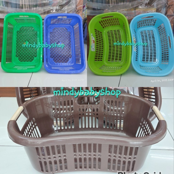 Khusus GOSEND Rigen Keranjang Baju Tempat Pakaian Popok Pernel Perlengkapan Bayi