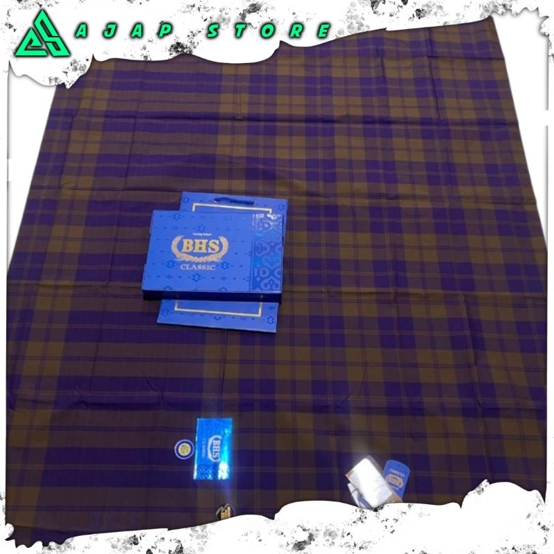 SARUNG BHS CLASSIC GOLD MOTIF KDT / TERBARU.ORIGINAL.TERLARIS