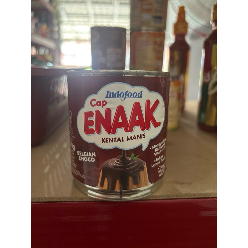 

enaak kental manis rasa belgian chock