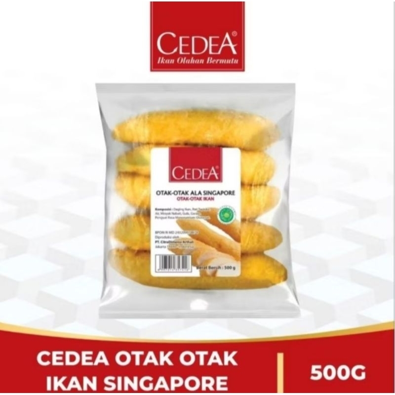 

Cedea Otak-otak Singapore 500gr