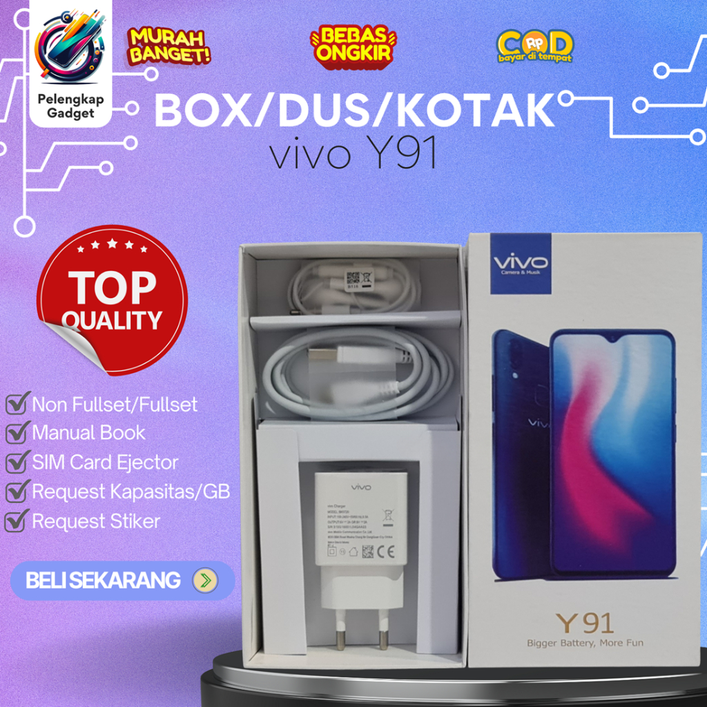 

BOX/DUS/KOTAK vivo Y91