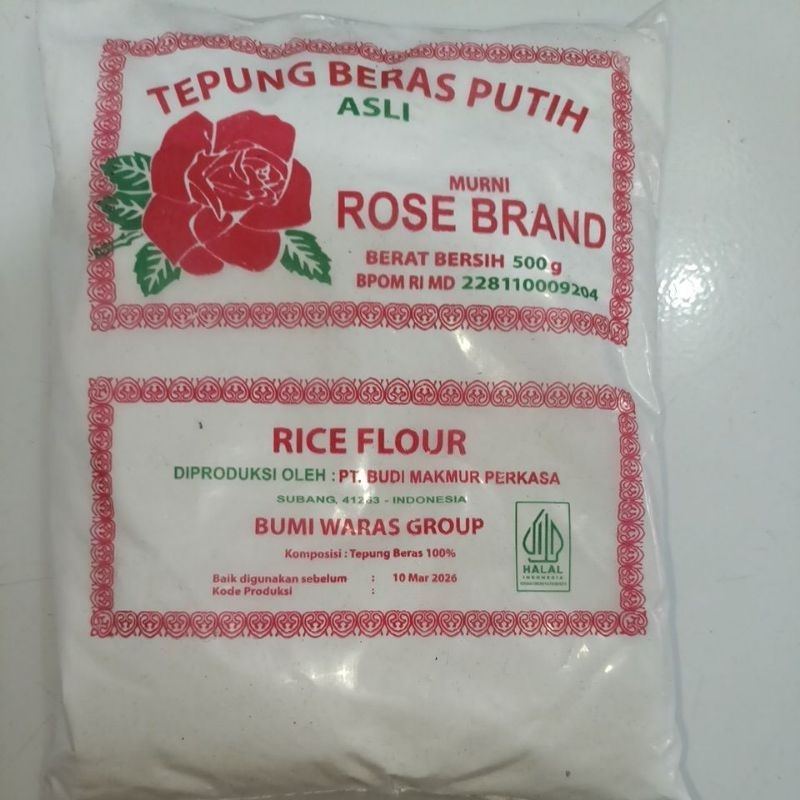 

Tepung Beras Putih Rose Brand