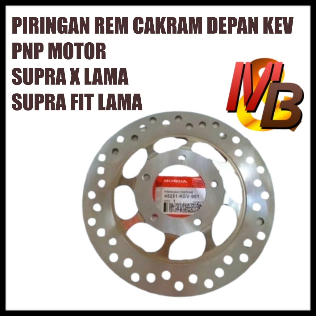 piringan rem cakram depan KEV pnp motor supra fit lama supra x lama
