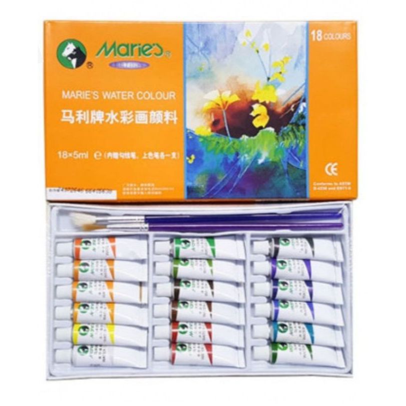 

Cat Air / Watercolour Maries 18 Warna E-1327 5ml