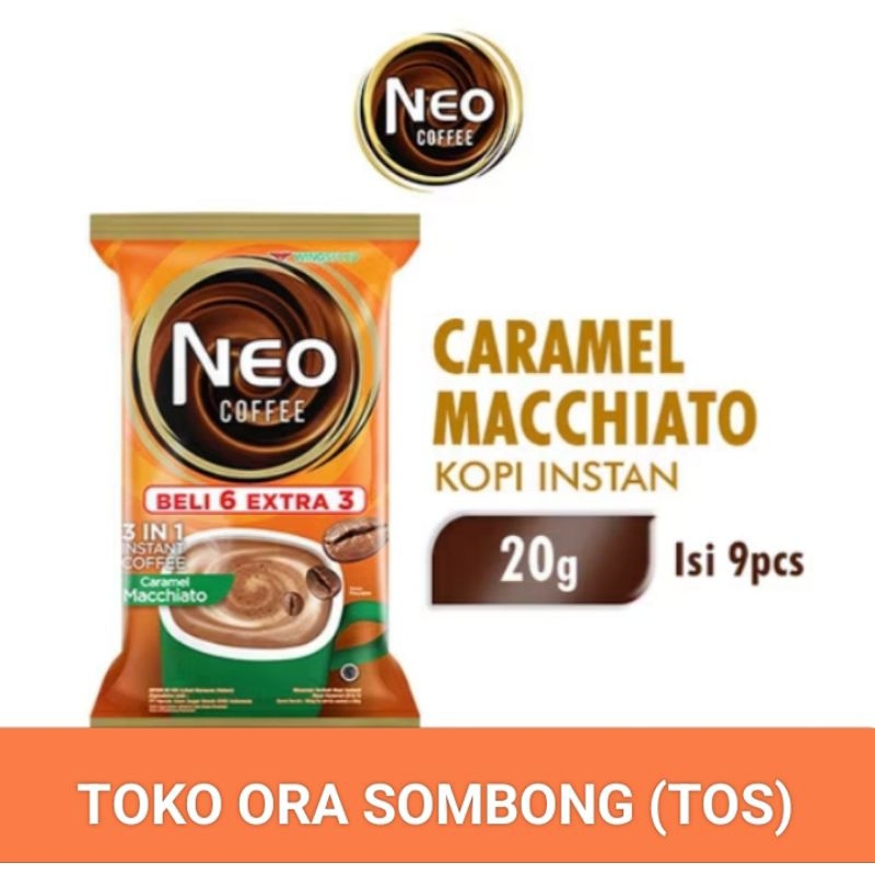 

Neo MACCHIATO 9 Sachet ~ Kopi