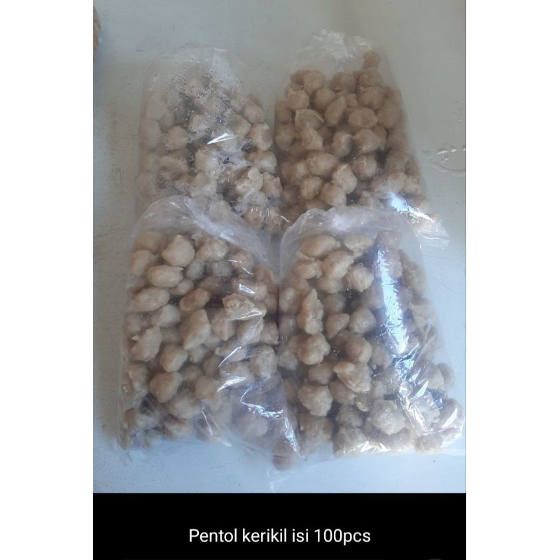 

Pentol krikil-isi 100