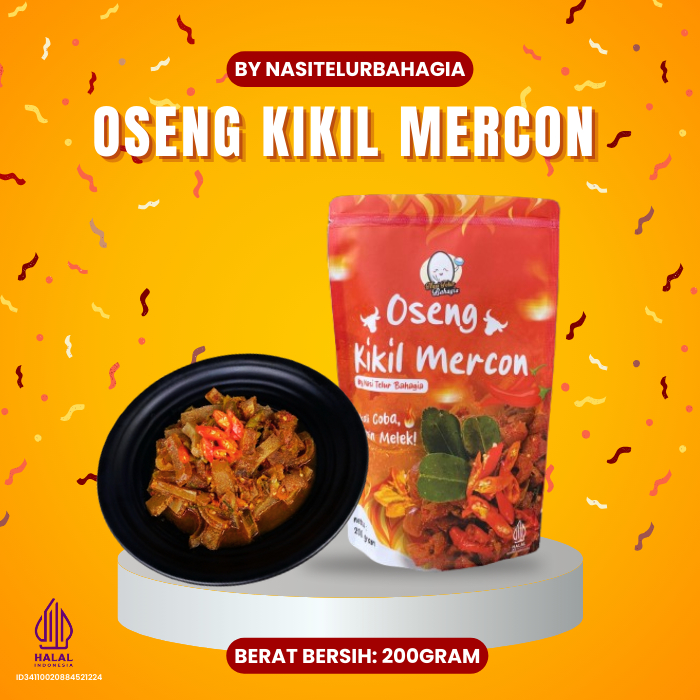

OSENG KIKIL MERCON - MAKANAN SIAP SAJI - FROZEN FOOD - BY NASITELURBAHAGIA