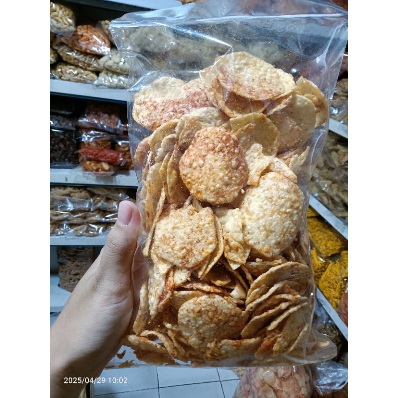 

Opak Original Gurih Opak Bumbu Pedas 250gr