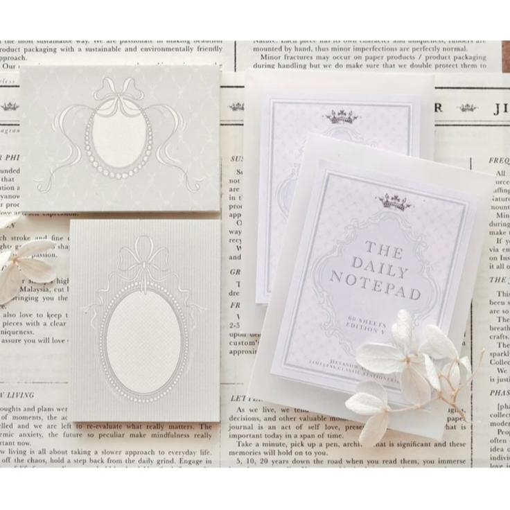 

[New 2025] Jieyanow Atelier The Daily Notepad V & VI (Sample)