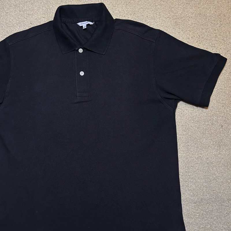 PRELOVED POLO SHIRT UNIQLO DRY HITAM L