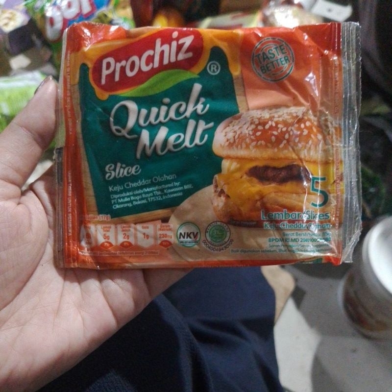 

Prochiz quick melt 5 lembar 85g