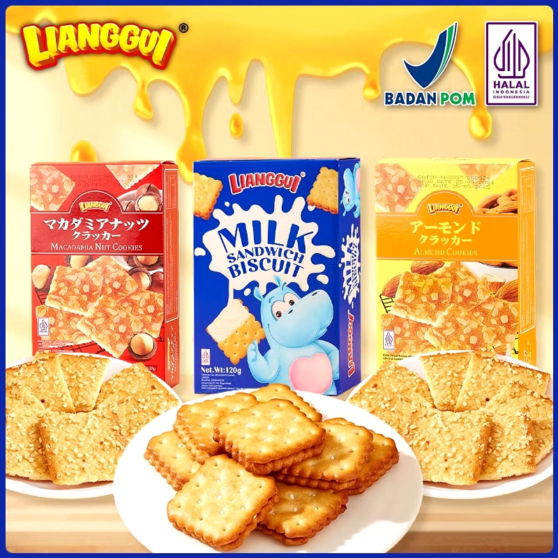 

[PROMO DISKON 50%] Lianggui Biskuit Kukis Viral