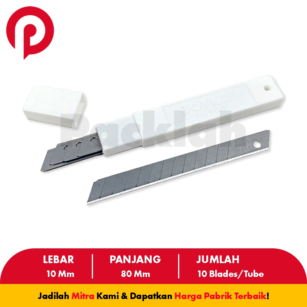 

[10 Pcs] ISI CUTTER / REFILL CUTTER KECIL SUPER TAJAM PackLah