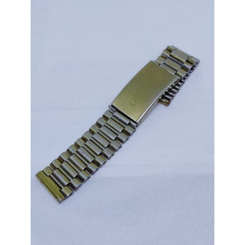 Rado vintage watch bracelet 18mm rantai jam tangan antik rado swissmade stainless gold part arloji l