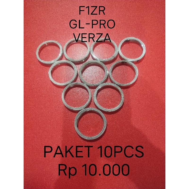PAKET 10 PCS PAKING GASKET KNALPOT F1ZR,GLPRO,VERZA,MEGAPRO