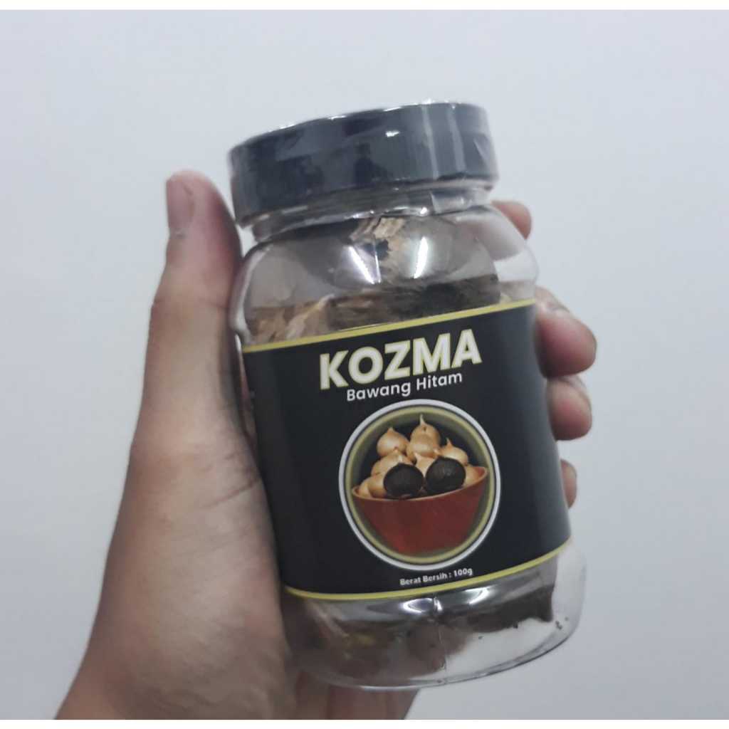 

Kozma Black Garlic Botol 100 gram Bawang Hitam Tunggal