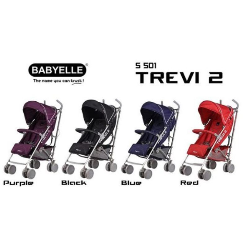 ELLE BABY STROLLER S-501 TREVI 2