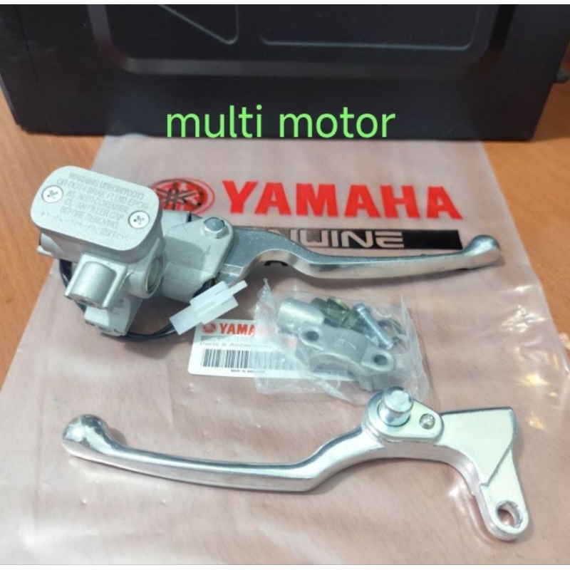 handle kiri plus master rem set depan yamaha fino 125 fi,fino 125 sporty,fino 125 premium,fino 125 g