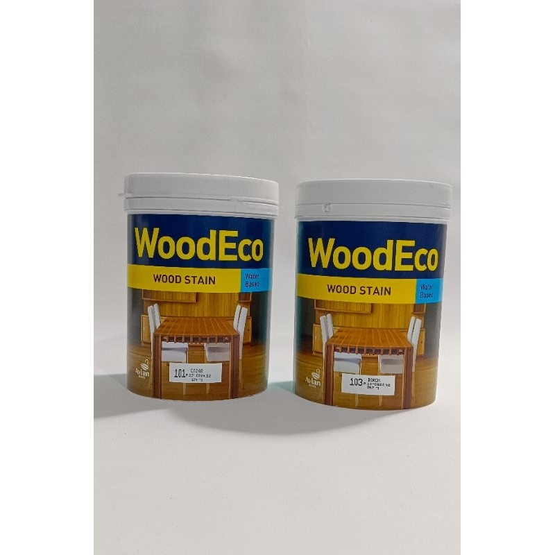 Cat Kayu Politur Wood Eco WoodStain / Sirlak Campuran Air / Water Based