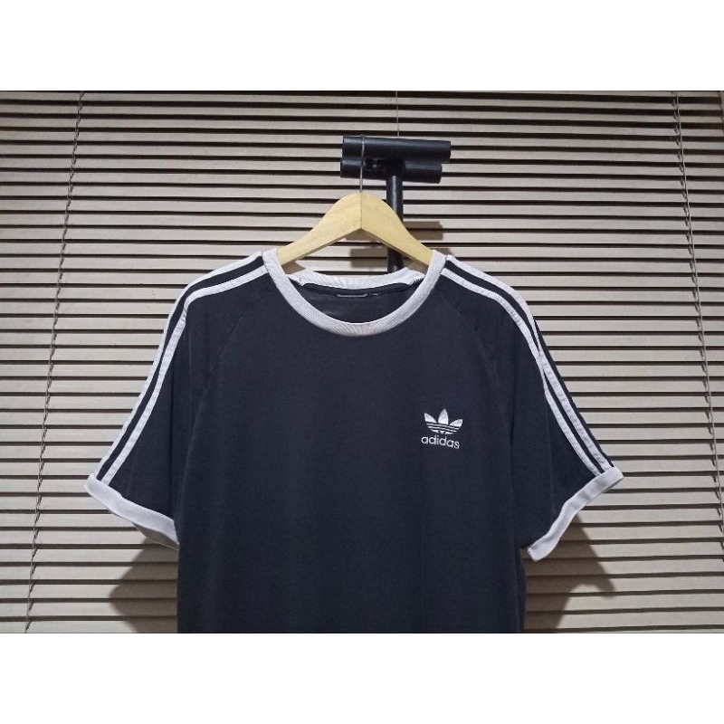 ADIDAS RINGER TEE BLACK SECOND | RINGER TEE ADIDAS BLACK SECOND