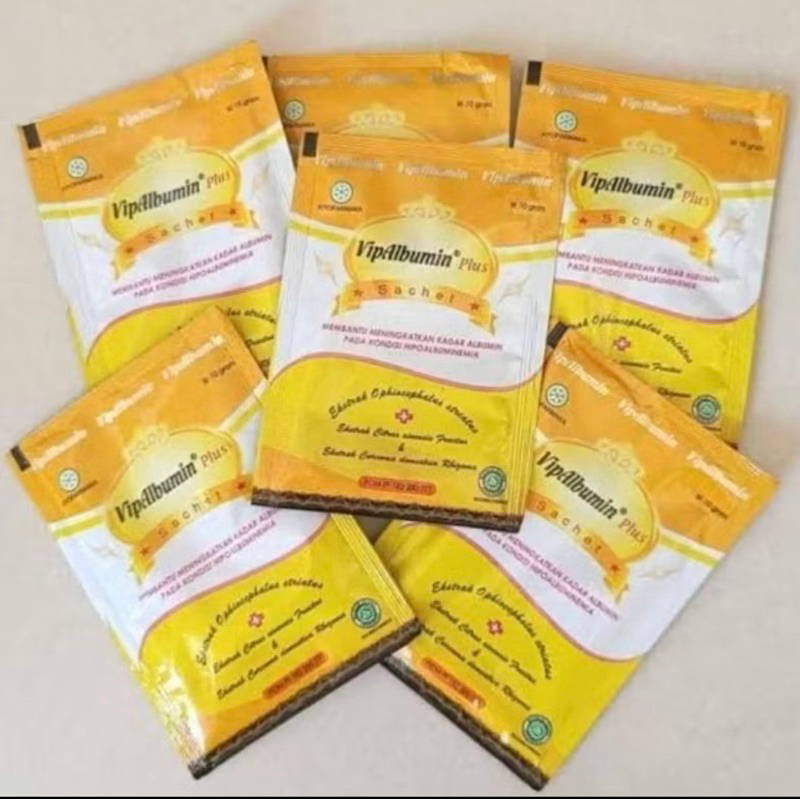 

[ READY INSTANT JOGJA ] Vipalbumin Sachet per 1 pc Ekstrak Gabus