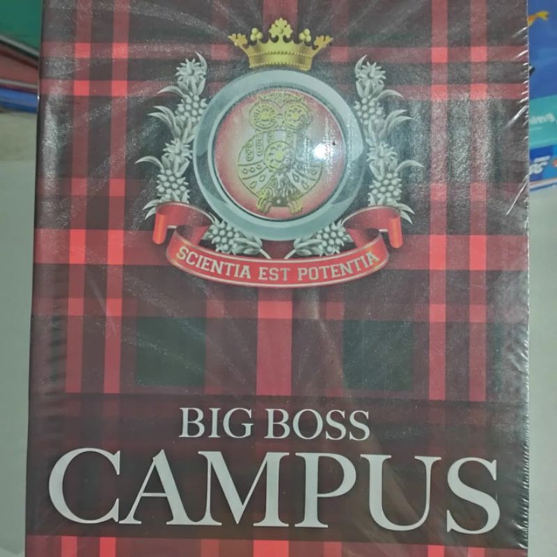 

1 pak/set buku tulis bigboss isi 10 buku