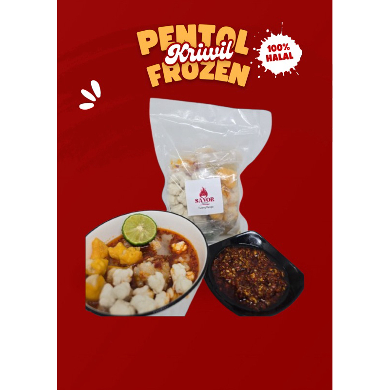 

Pentol kriwil ayam 140gram