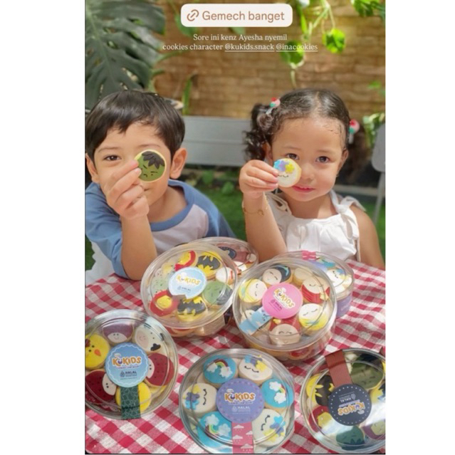 

Kue Karakter ina cookies / Kukids Two sisters Ina Cookies group/Kue kering ina cookies