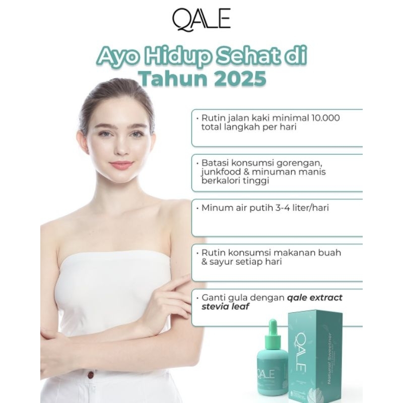 

Qale Stevia Super premium pemanis 0 Kalori