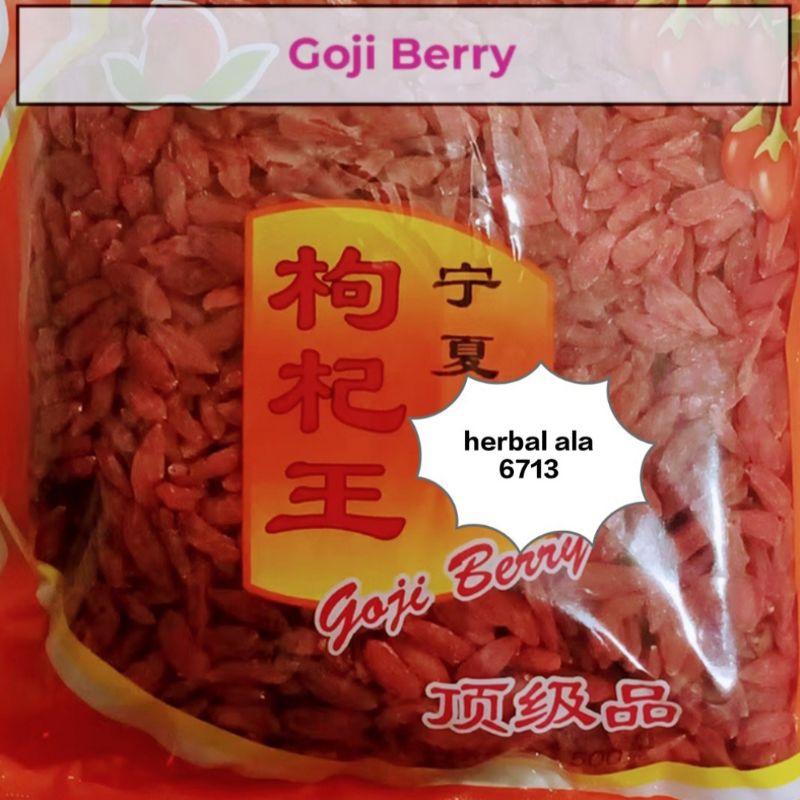 

Kici Kice Goji Berry Wolfberry Tidak Lengket 500g